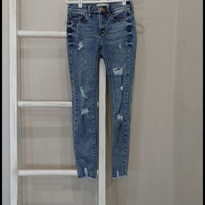 Vintage wash jeans